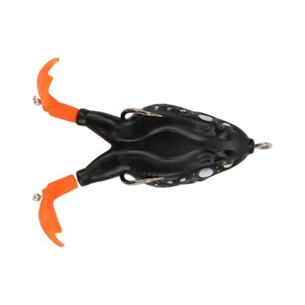Dobbelt Propeller Frø Fiske Lokkemad Fleksibel Tyk Holdbar Kunstig Simulering Fiske Agns 8#
