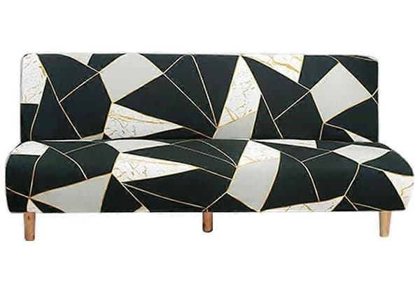 Sofaovertræk uden armlæn til sovesofa uden armlæn, 190-210 cm