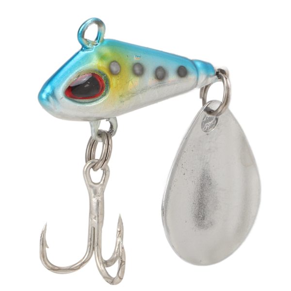 Fiske VIB Metal Mini Lures 5g konstgjorda hårda falska bete VIB sked Långt kast Fishing LureBlue