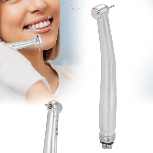 4-hulls tannlegehåndstykke Høyhastighets poleringshåndstykke Trykkknapp Tannlegeverktøy