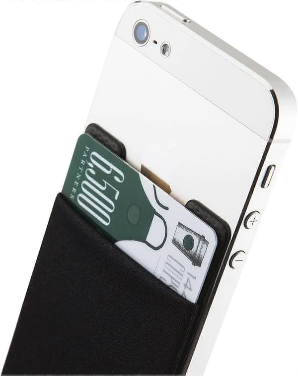 Card Holder, Adhesive Wallet that Works as iPhone Case, iPhone Case with Card Holder