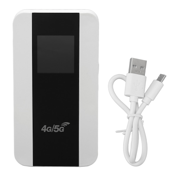 4G WiFi Router 150Mbps SIM-kort Slot 10 Enheder Understøttet LED-display 3000mAh Mobil WiFi Hotspot til Kontor Rejser Hjem