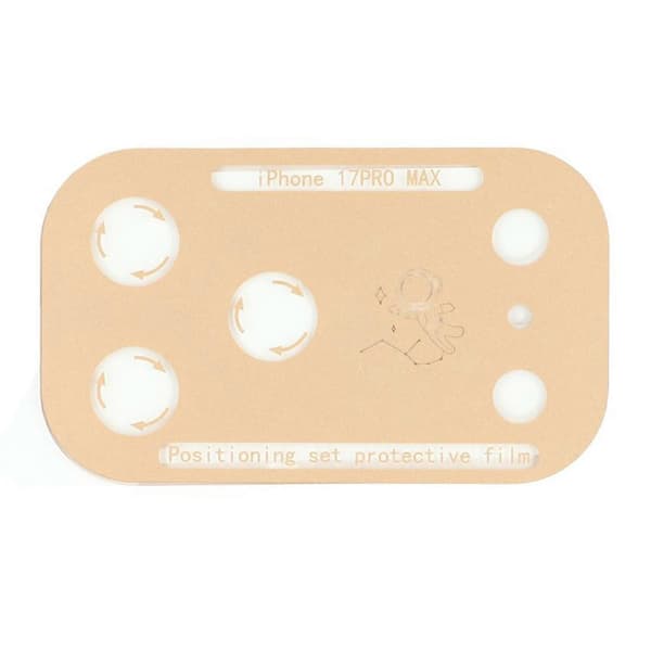 Camera Lens Protector for iPhone 17 Pro Max Tempered Glass Lens Film Precise Positioning Easy Installation