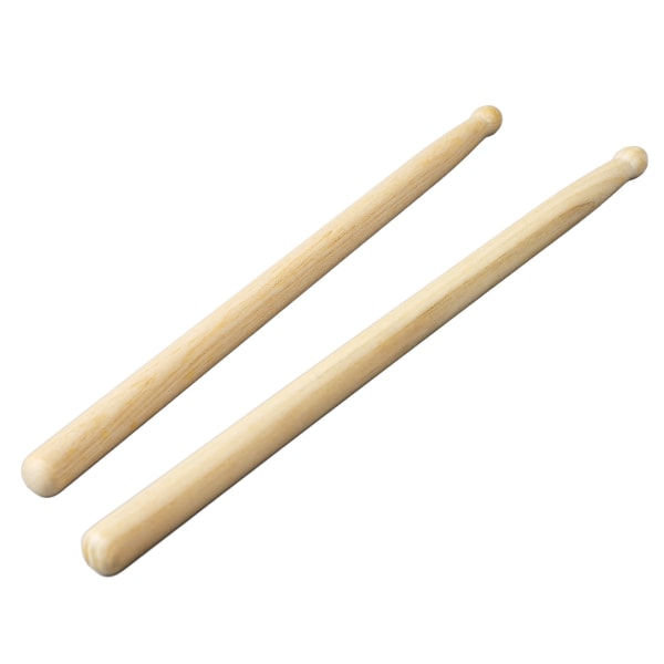 2kpl Drum Mallet Wood Drumstick Puinen rumpupuikko instrumenttitarvike soiton vaihtoon