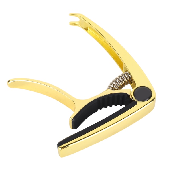 Guitar Capo Metallinen säädettävä jousijännitys Capo akustiselle Electric Ukulele Bass Goldille