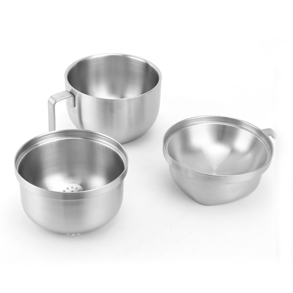 Korean Noodle Bowl Double-Layer Household Bibimbap Noodles Cold Noodle Dishes Ramen Noodle Soup Bowl