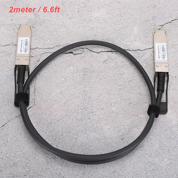 QSFP+ Kobberkabel Kompatibel H3C Internettkafé Fotoelektrisk 1‑7 Meter Datakabel G04062Meter