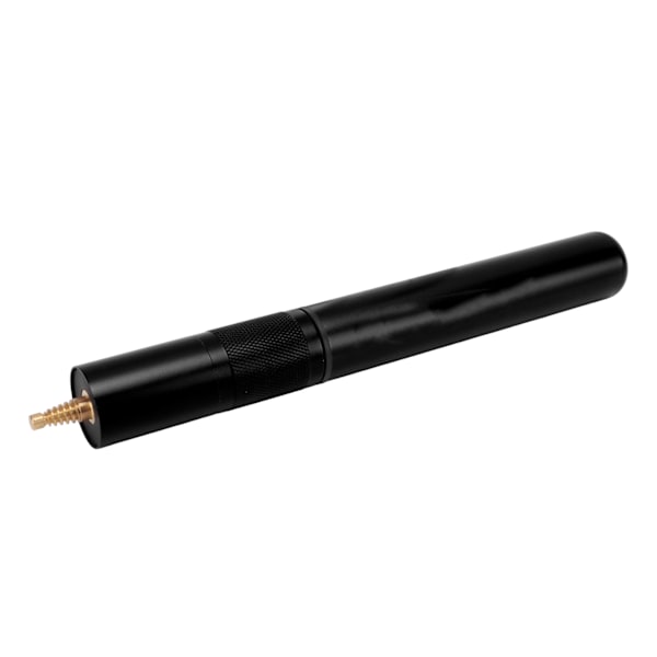 9 tuuman biljarditikun pidennin Teleskooppinen alumiiniseos Pool Cue Extender Musta