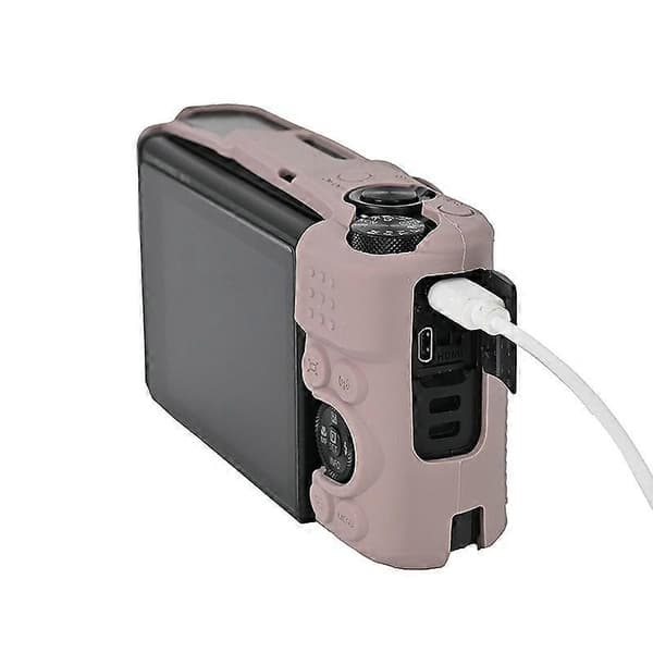 z0T Soft Silicone Protective Case for Canon SX740 SX730 Anti-fall l1C Camera Protector - Grey