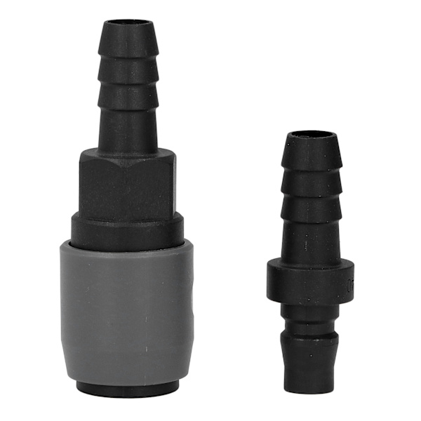 5 sæt hurtigkoblingslåsesæt C-type selvspærrende luftkobling i plaststål pneumatisk fitting (SH+PH40 )