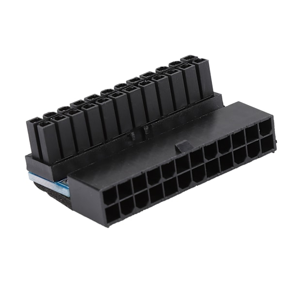 24-Pin Hun til 24-Pin Han 90 Graders Vinkel ATX Strømstik Adapter