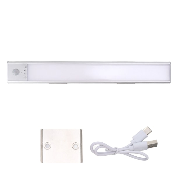 Motion Sensor Cabinet Light USB Type C LED 120 Degree Induction Indoor Motion Sensor Light for Home 30cm 1100mAh polymer lithium battery