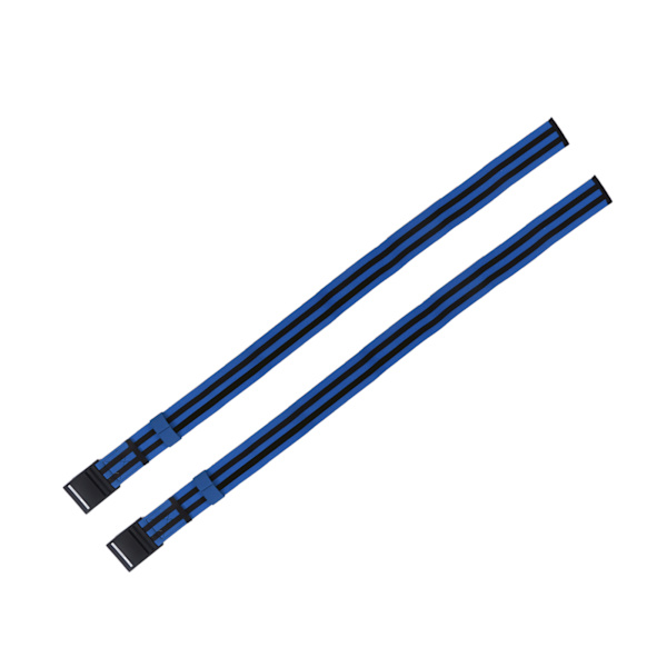 2st Fitness Occlusion Träningsband Blodflödesrestriktion Träningsinpackning för muskelbyggande Träning Blå för Ben 101cm