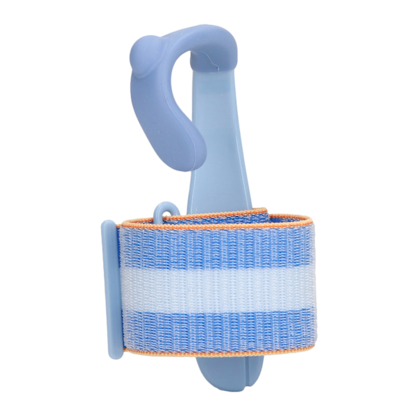 Penneholder Ergonomisk design Pennegrep Håndleddsstøtte Skrivestillingskorrigeringsverktøy for studenter Blå