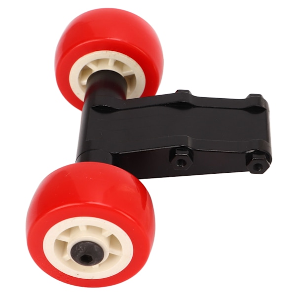 RC-bil Hodet Opp Hjul Aluminiumslegering Dobbelt Hjul Hode RC-bil Wheelie Bar Utskifting for ARRMA Notorious 6S 1/8 Svart
