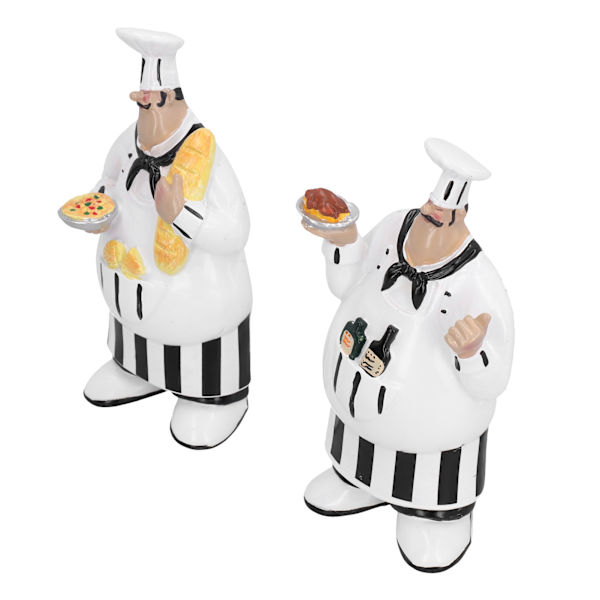 Retro Chef Resin Tredimensionell Väggdekoration för Kök Hotellvägg