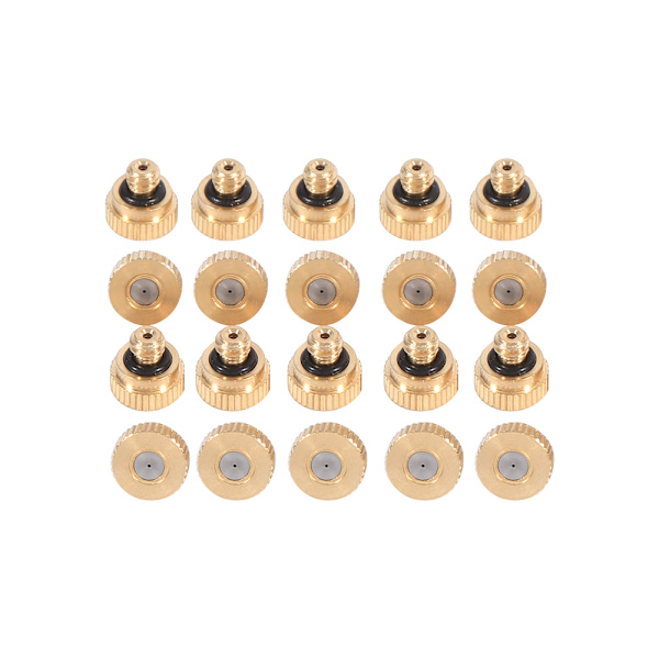 Messing Tågesprederdyser til Kølesystem (0,4 mm) 10/24 UNC Have 20stk