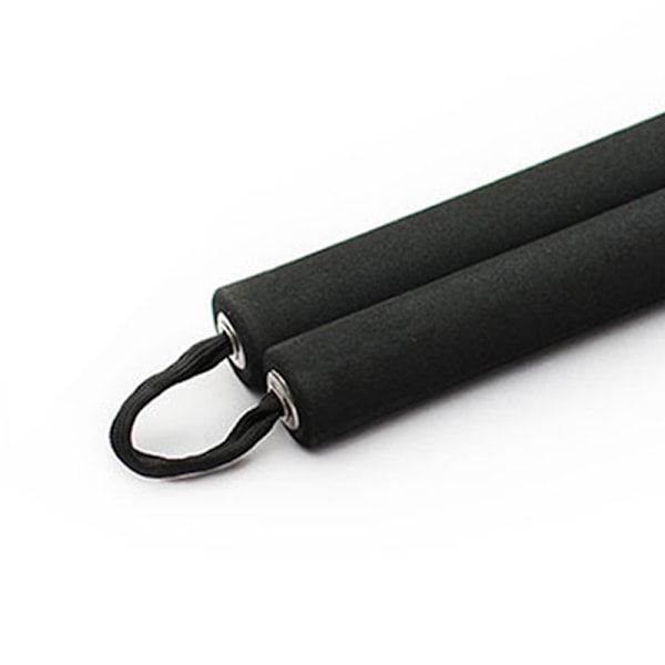 Nunchakus af Svampe PVC Sort Kung Fu Trænings Nunchakus til Børn Begyndere Børnehave Morgenøvelser med Reb