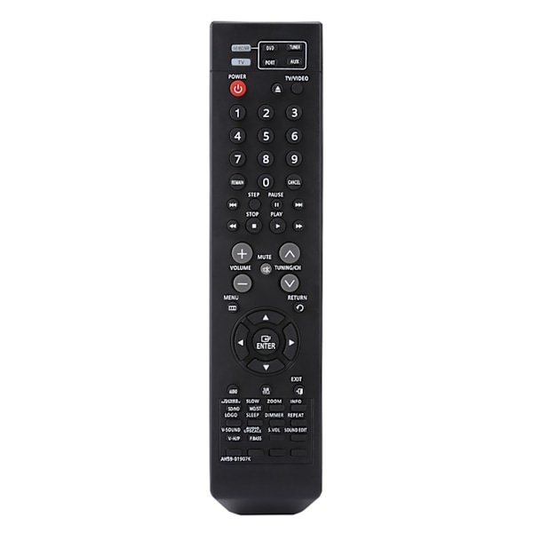 Monitoiminen DVD-soittimen korvaava kaukosäädin Samsung AH59-01907K -malliin