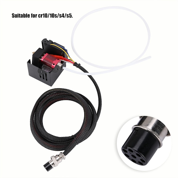3D-skrivare Rostfritt stål J-huvud Hotend Extruder Spray Munstycksset För Creality CR-10/10s S4/