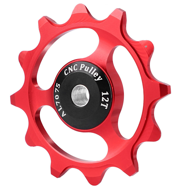 Cykelgear 12T Mountainbike Hjulremme Lejer Jockey Remhjul Dele Rød