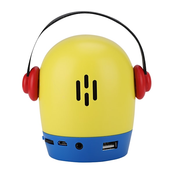 JY-WT Portabel Mini Form för Minions Trådlös Bluetooth Högtalare Inbyggt 500mAh Litiumbatteri