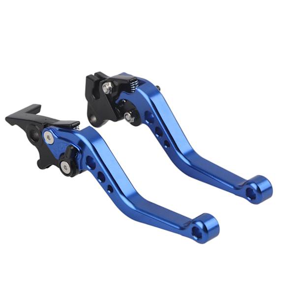 2 stk Motorsykkel Brems- og Clutchspaker Styrebremseanordning Justerbar Aluminium Legering Blå