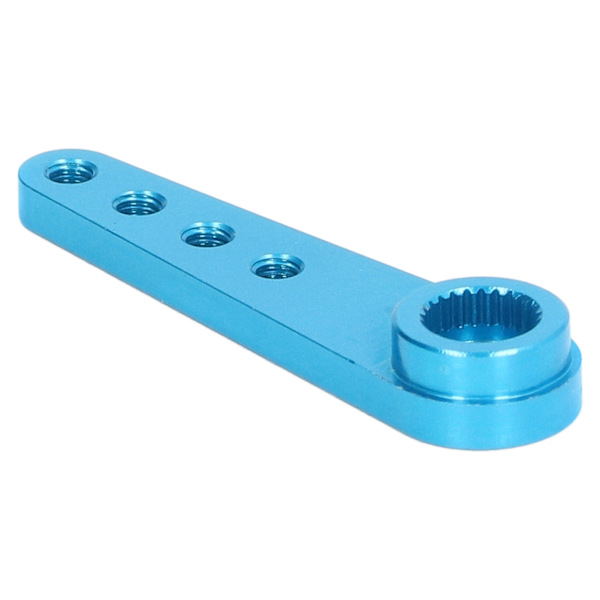 Servovarsi 1/8 1/10 Universal Pidennetty 25T Yksipuolinen Ohjaus alumiini Servo Horn Sininen