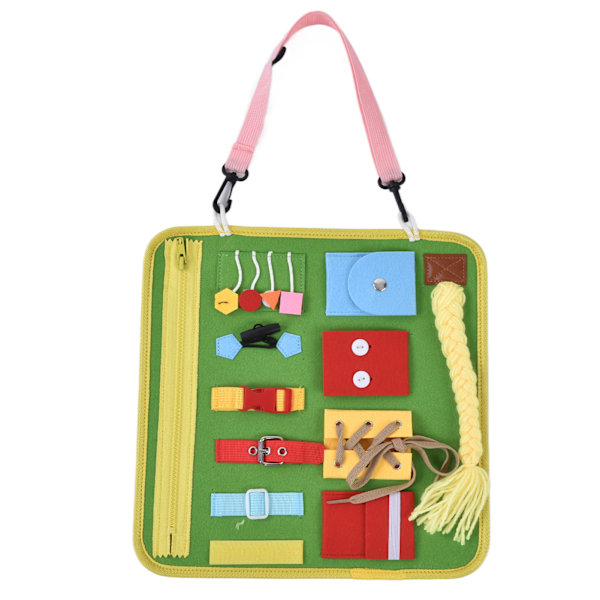 Pedagogisk sensorisk tavle Baby Activity Board Intelligence Development Toy for ToddlerB