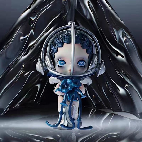 POP MART SKULLPANDA Voice Series Rörlig Docka Blind Box Heminredning Presentidé 12