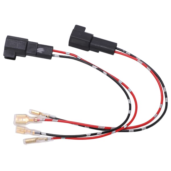 1 par bilhögtalarkabel kontaktdon ABS 12V högtalarkabeladapter