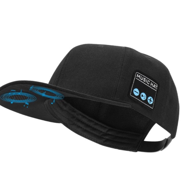 Hatt med Bluetooth -högtalare Bluetooth 5.0 Wireless Smart Speaker Baseballhatt för män Kvinnor Utomhussport Fitness