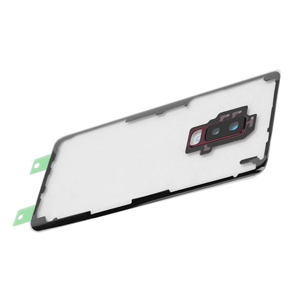 Telefon Bagside Cover til Samsung Galaxy S9 plus G695 Model Transparent Telefon Batteri Cover (Rød)