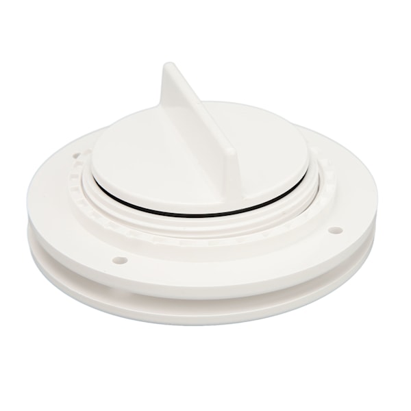 Scupper Valve Prop Højtydende ABS Nem Installation Bådafløbsprop til Yachter Speedbåde Kajakker Hvid