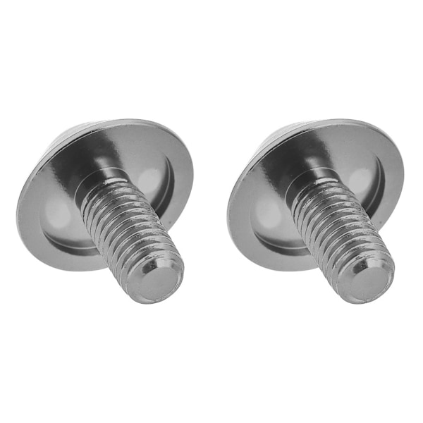 GUB G-510 2st M5 * 12mm Cykel Vattenflaskhållare Hållare Skruvbultar (silver)