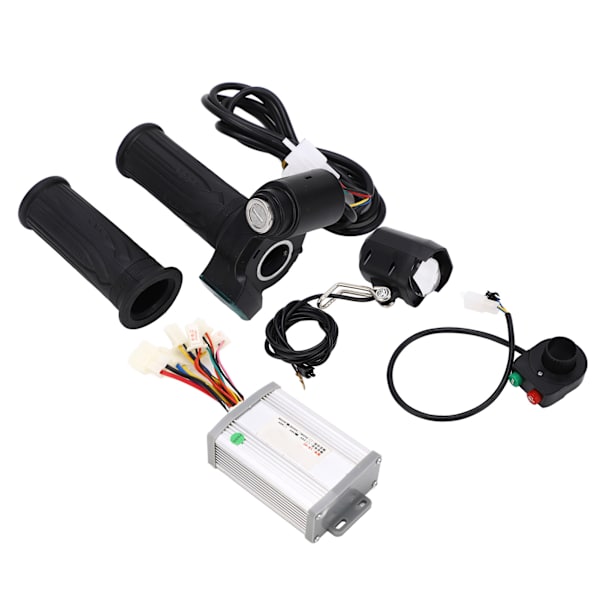 36V 800W El-cykel Controller Styrekit Overstrømsbeskyttelse Børstestyring med Gasgreb Kit til Reparation