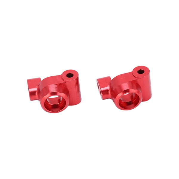 2 stk RC bil bagaksel faste kop sæder Aluminiumlegering Styrkop til LOSI 1/18 Mini T 2.0 2WDRed