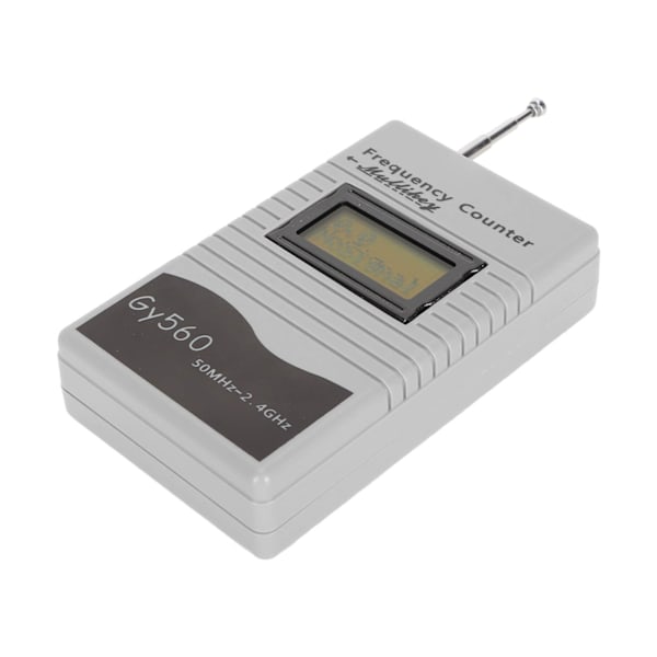 Mini Gooit GY560 Radiofrekvensmätare 50Mhz‑2.4Ghz Bärbar Frekvensmätare Radiofrekvens Mätverktyg