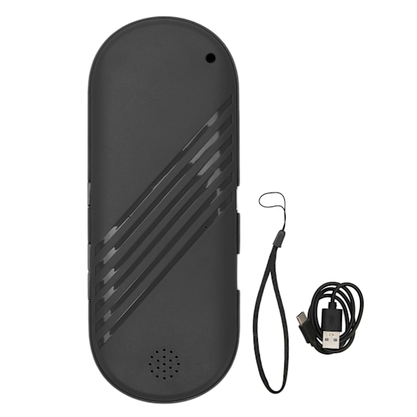 Under Pude Højttaler Multifunktion Stereo Dyb Bas Mini Bluetooth Konduktionshøjttaler til Sovning Sort