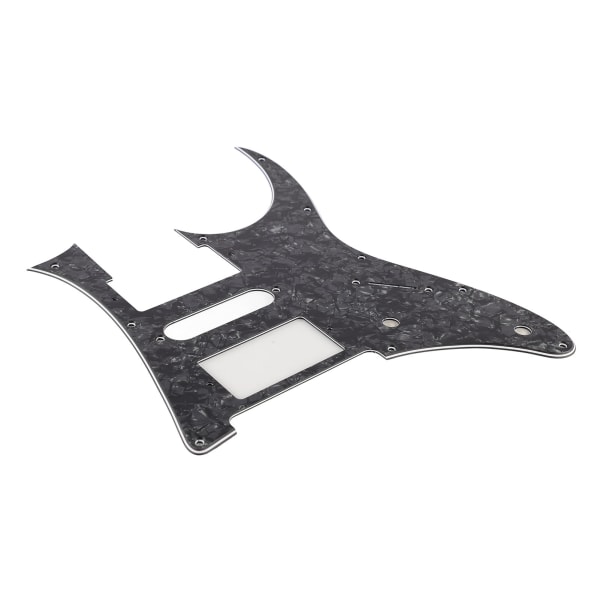 Gitar Pickguard PVC Anti Scratch Guard Plate Sheet Bass Musikkinstrument tilbehør for ST Guardplate Black Pearl GQD09