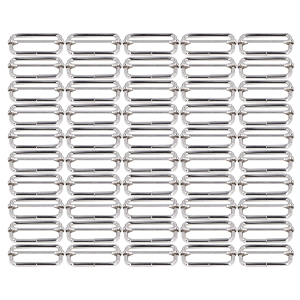 Säädettävä solki rauta vetoydin säätölinja solki vyölaukku hihna solki koristetarvikkeet 2,8x38x15mm