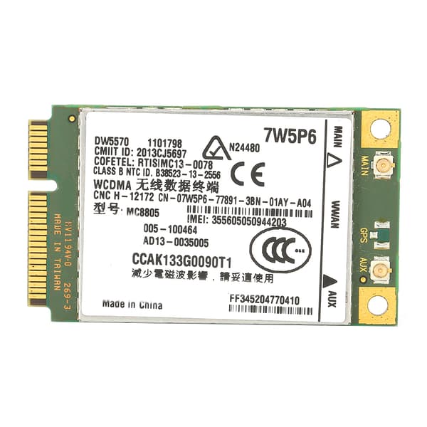 Langaton 4G-moduuli WWAN-laajakaista Mobile E5440 E6440 E6540 E7240 E7440 M M6800 Mc8805