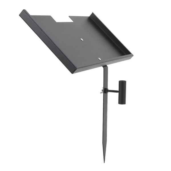 Gravsteinholder i Jern, Anti-Fade, Enkel Montering, Matt Finish, Avrenningshull, Minneplakett Stativ for Kjære og Kjæledyr
