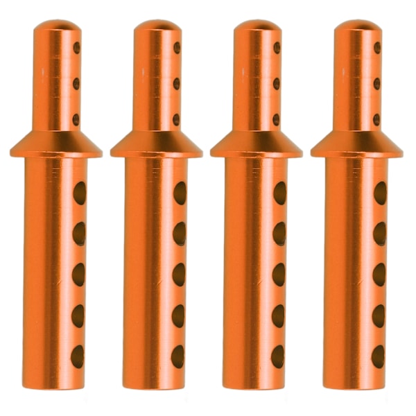 RC karossstolpe för 1/10 HSP 94111 94108 94188 08007 Höghållfast aluminiumlegering RC Car Shell Column med Car Shell Spänne Guld
