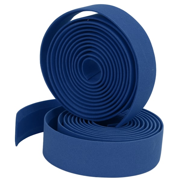 2 stk sykkelstyretape Behagelig, sklisikker, svettsikker og holdbar sykkelstyretape for landeveissykler (blå)