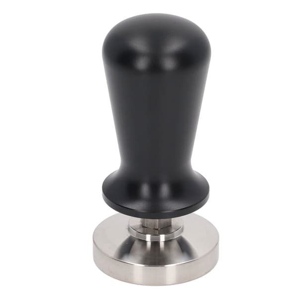 Kaffepulver Hammer Konstant Elastisitet Rustfritt Stål Kaffe Tamper for Hjem Svart 53mm/2.1in