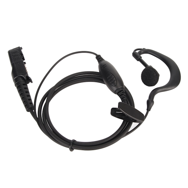 G-formad hörsnäcka med mikrofon Inbyggd PTT Walkie Talkie Headset för Motorola XIR P6600 P6620 E8608 E8668 MTP3100 3150 XPR3300