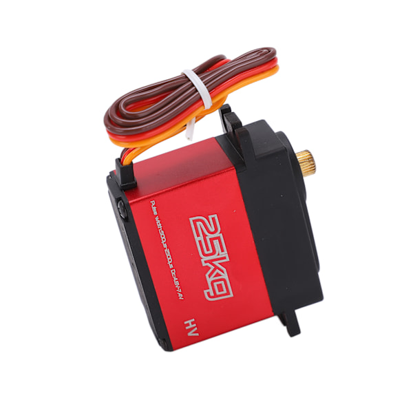 25 kg RC Digitaalinen Servo Korkea Vääntömomentti Täysmetalli RC-Ohjauslaite 1/10 1/8 RC-Autoille