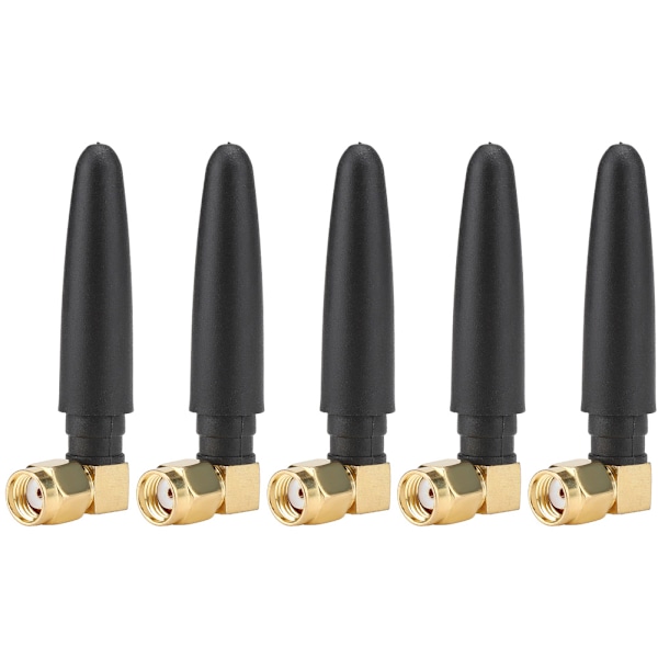 5 stk. 2.4GHZ SMA 3DBI WIFI Trådløs Antenne Intern Gjenge Antenne (L SMA Hunn)