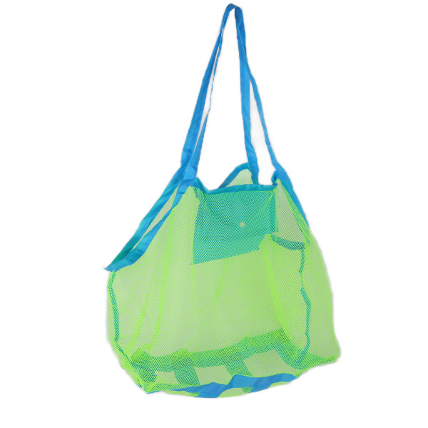 Beach Bag Stor kapasitet Barneleker Oppbevaring Netting Bag Etterbehandling Bag for Seaside Travel Picnic